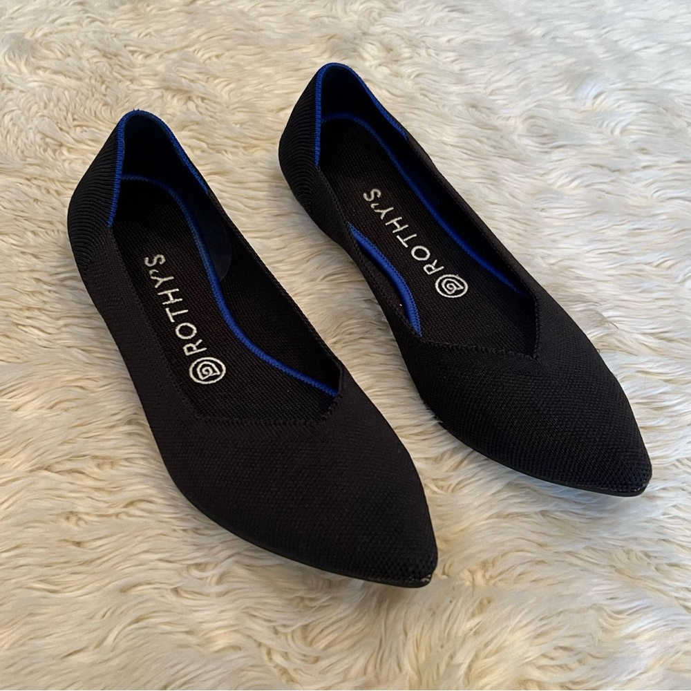 Rothy’s The Point in Black - Size 9